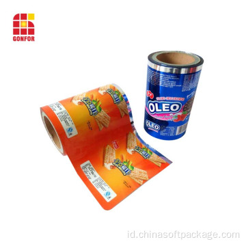 Fitur Kelembaban Bukti Rolled Printied Roll Film Sealable